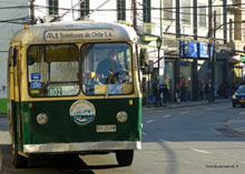 Trolleybus - Valparaiso- Chili